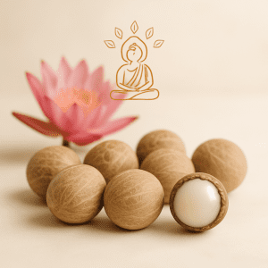 Ppxstar jade bead bracelet white jade lotus front