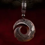 Ppxstar amulet protection wood beads texture macro | people ​planet  x star