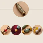 Ppxstar fidget necklace bodhi seed bead texture | people ​planet  x star