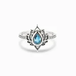 Ppxstar labradorite ring sterling silver closeup | people ​planet  x star