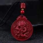 Ppxstar new dragon chinese red dragon pendant front view | people ​planet  x star