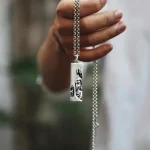 Ppxstar protection amulet copper pendant front angle | people ​planet  x star