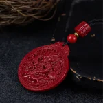 Ppxstar protection amulet necklace red dragon amulet protection | people ​planet  x star