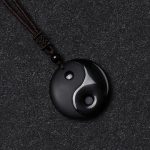 Ppxstar spiritual necklaces polished black obsidian shine | people ​planet  x star