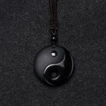 Ppxstar spiritual necklaces yin yang talisman necklace on cord | people ​planet  x star