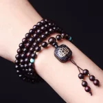 Ppxstar wooden beads adjustable bracelets spiritual wrist wrap | people ​planet  x star