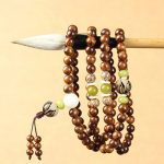 Ppxstar prayer bracelet wooden beads natural polish | people ​planet  x star