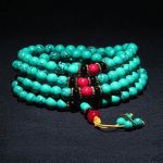 Ppxstar turquoise bracelet hand knotted energy bracelet detail | people ​planet  x star