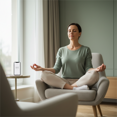 Person standing on a beach at sunrise symbolizing spiritual transition and divine guidance inspired by the 111 message of awakening Ppxstar