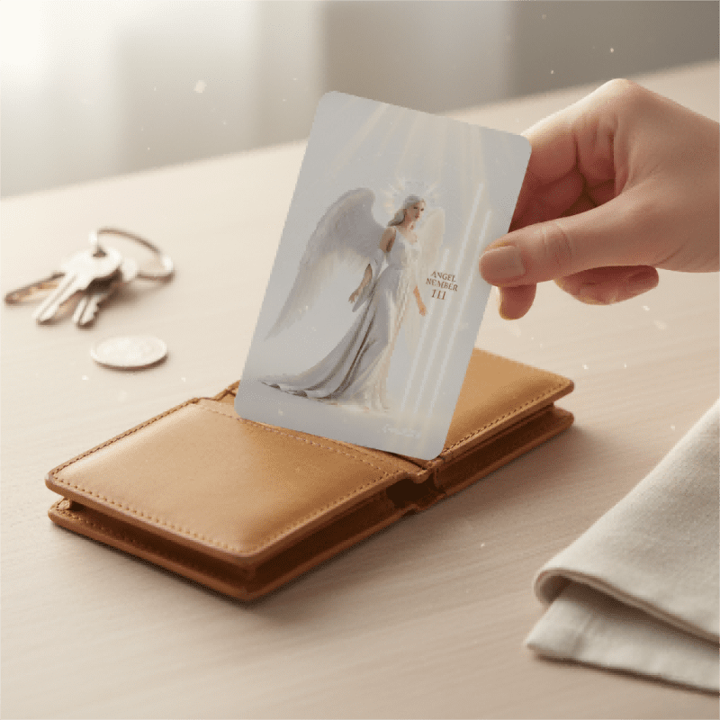 Ppxstar angel number intention cards clean type calm reflection | people ​planet  x star