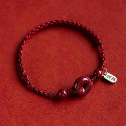 Ppxstar daughter mother bracelets red bead detail