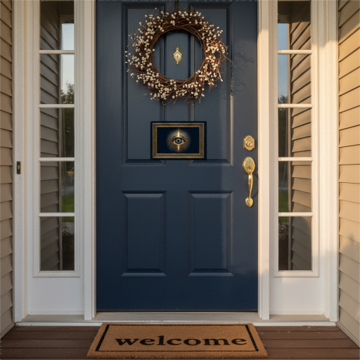 Ppxstar evil eye home protection doorway sign | people ​planet  x star