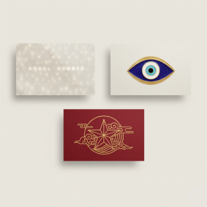 Ppxstar guardian angel with softly glowing number angel number in a midnight blue sky