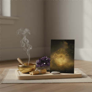 Ppxstar lucky star chinese intention cards printable gentle prompt