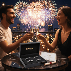 Ppxstar luxury spiritual gift box  ribbon seal and festive sticker