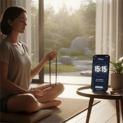 Spiritual journaling with custom engraved pendant to amplify 1515 manifestation